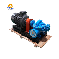 Pompe centrifuge horizontale à double aspiration, monophasée, résistante à l'usure et à économie d'énergie pour l'eau de mer