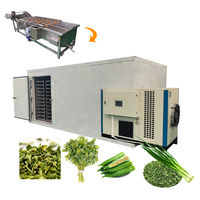 Industriële sla-droogmachine, geschikt voor sjalot, koriander, lente-ui, peterselie, okra en andere groenten.