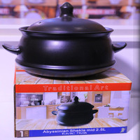 2022 Offre Spéciale shekla marmite casserole avec résistant au feu 3.5L