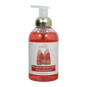 Jabón Líquido Espumoso <span class=keywords><strong>para</strong></span> <span class=keywords><strong>Manos</strong></span> con Aromas de Piña, Sandía y Pera Dulce - Limpieza y Humectación Ecológica Lily Bath (Práctico) - Product Image 3