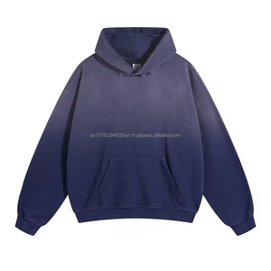 Sudaderas Extra Grandes de Alta Calidad, 100% Algodón, Unisex, 450 Gsm, Colores Surtidos, Estilo Vintage, Hombros Caídos, Desgastadas - Product Image 2