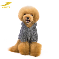 Vêtements d'hiver personnalisés en usine, design en forme de koala, sweat à capuche en polaire pour animaux de compagnie, tenue à capuche douce et chaude pour chiot, vêtements pour animaux de compagnie pour Halloween, cosplay
