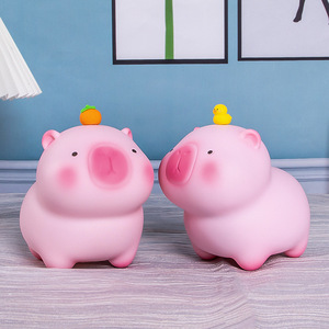 Tirelire Capybara Rose en PVC pour Enfants – Dépôt et Retrait Disponibles – Vente en Gros - Product Image 3