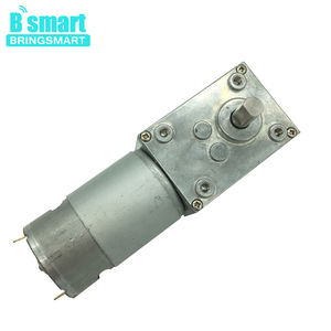Motor de CC con Engranaje Helicoidal BringSmart A58SW-555 de 12 Voltios, Baja Velocidad, Proveedor de Motores con Certificación CE, Motor Eléctrico Mini de 24v con Caja de Engranajes Autoblocante - Product Image 2