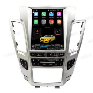 Autoradio 10,4 pouces pour Cadillac CTS 2007-2012, Android 13, écran tactile, lecteur DVD, Carplay, navigation GPS, noir argenté, 128 Go - Product Image 1
