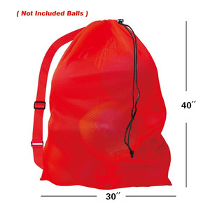 Extra <strong>Large</strong> Mesh Sports Ball <strong>Drawstring</strong> <strong>Bag</strong> for Basketball,Volleyball,Soccer.Mesh Sports Equipment <strong>Bag</strong> for Gym,Scuba Gear - Product Image 3