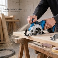 Ensemble d'outils sans fil robustes avec batteries, chargeur et étuis de transport pour les travaux de construction, de réparation et d'installation