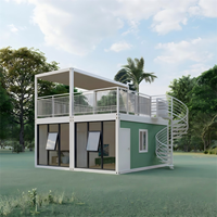 Nouvelles maisons conteneurs avec auvent et terrasse offrant un confort écologique pour une vie contemporaine en 2026