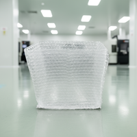 Sac à bulles antistatique transparent à quatre soudures pour couvrir les grandes machines, taille 3800x2400x2000mm