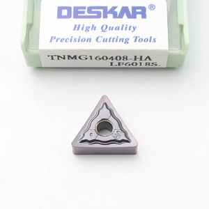 DESKAR TNMG160402 160404 160408 -HA LF6018S Outils de tournage triangulaires, plaquettes en carbure pour pièces en acier, usinage de l'acier inoxydable - Product Image 2