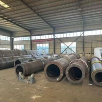 Équipement de séchage rotatif à tambour unique personnalisé à haute productivité avec moteur pour la fabrication de briquettes de biomasse, de charbon de bois et de charbon actif