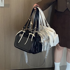 Sac Ita personnalisé en forme de maison champignon Porte-monnaie cartoon Bon marché Sac de concert Ita transparent Sac de présentation d'épingles Sac de présentation Itabag personnalisé - Product Image 2