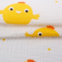 Mousseline bébé en coton bio tissu 100% coton tissu double gaze mousseline pour bébé