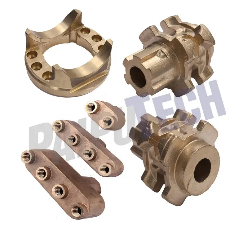 Custom precision brass bronze casting foundry lost wax casting A356 aluminum investment casting aluminum casting services