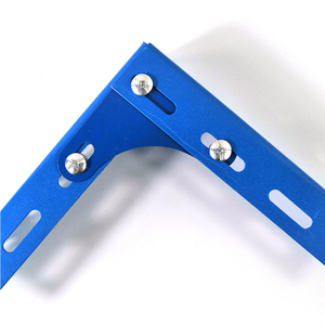 Đảm bảo chất lượng lưu trữ Kệ phụ tùng Thép Màu Xanh rãnh góc - Product Image 5