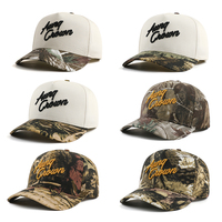 Casquette de baseball snapback 5 panneaux personnalisée avec logo brodé, pour hommes et femmes, avec visière léopard, idéale pour les sports de plein air