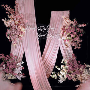Voilages en polyester et draperies pour arche de <span class=keywords><strong>mariage</strong></span>, décorations pour plafond et arche pour cérémonies de <span class=keywords><strong>mariage</strong></span> - Product Image 4