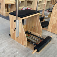 Bois Pilates Chaise Réformateur Cadillac Échelle Baril Cadillac Trapèze Correcteur Pilates Équipement Ensemble