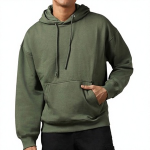 Sudaderas con Capucha para Hombre, 100% Algodón, Corte Regular, Talla Grande, Transpirables, de Alta Calidad, para Invierno, Venta al Por Mayor 2025 - Product Image 1