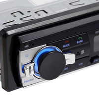 Autoradio Simple DIN JSD-520 Lecteur MP3 Stéréo avec USB, Entrée Auxiliaire, Récepteur FM et Audio Bluetooth