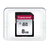 Carte mémoire SD industrielle en gros d'usine, carte SD 8 Go, classe 10, Nand Flash MLC NT pour Transcend 8 Go