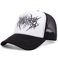 Casquette Trucker en Mousse à 5 Panneaux avec Logo Imprimé Personnalisé de Haute Qualité, Vente en Gros par le Fabricant Yukaihe, Casquette en Maille Gorras