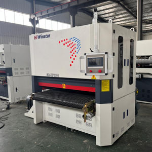 1300mm automático de alta resistencia 3 cabezales de rodillos espesor de madera cepilladora imprimación lijadora de banda ancha cepilladora - Product Image 5