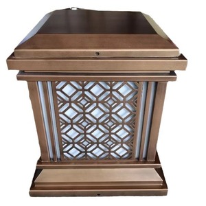 Lámparas de Poste de Acero Inoxidable E27 LED para Exteriores, Jardín, Villa, Puerta, Lámpara de Pared Semi Empotrada, 50000 Horas de Vida Útil - Product Image 5
