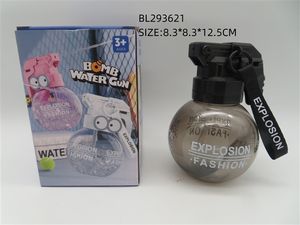 Pistola de agua pequeña para niños <span class=keywords><strong>Granada</strong></span> de dibujos animados, pistola de agua chisporroteante de verano, juguete de bomba de agua para bebés - Product Image 6