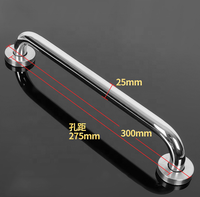 Barre d'appui murale Topregin moderne antidérapante en acier inoxydable pour salle de bain et toilettes pour personnes âgées