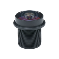 Objectif d'appareil photo grand angle 1,8 mm F2.0 180 degrés M12 pour caméra de sécurité, sonnette de porte intelligente