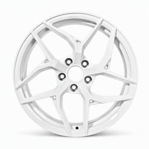 Rines Forjados de Grado Aeroespacial, Cinco Radios, Recubrimiento en Polvo, para BMW Serie X, Mercedes <span class=keywords><strong>AMG</strong></span>, Audi RS, Porsche, Ajuste Personalizado - Product Image 1