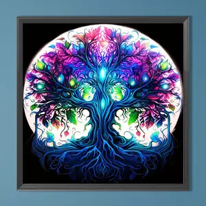 Wholesale tree of life paintings To Liven up Your Decorations 