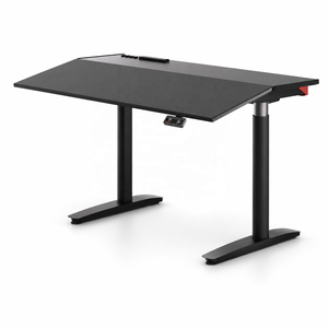 Height Adjustable Four Motor Desk with 750 to 1220 mm Lift Range and Memory Control for Home <b>Office</b> Workstations - Product Image 1