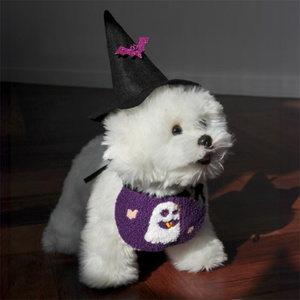 Citrouille Fantôme Petits Chiens Réglable Halloween Pet Triangle Bandana pour Chiens - Product Image 3