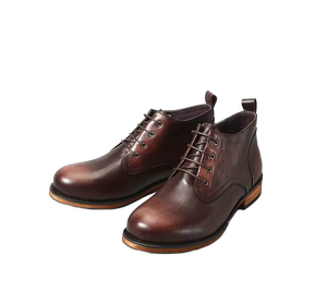 Bottes pour hommes de mode européenne et américaine, bottes de moto, bottes courtes de chevalier, chaussures pour hommes, bottes de style rétro, bottes Martin - Product Image 3