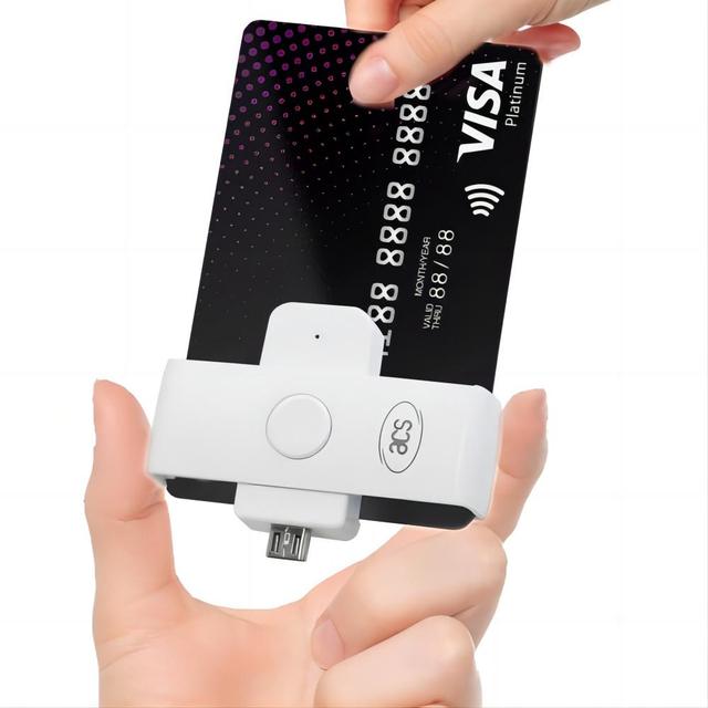 Hot Selling Cheap Micro USB 2.0 Mobile Phone Contact Smart Card Reader ACR39U-ND