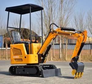 Miniexcavadora de Orugas Económica de 1 Tonelada, Compacta para Pequeñas Granjas, Proveedor Directo de Fábrica, Stock Disponible - Product Image 1