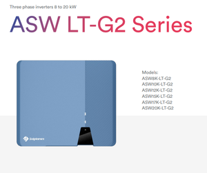 Solplanet ASW 8-20K LT-G2 loạt chất lượng tốt SMA 8KW 10KW 12KW 15KW 20kW ba giai đoạn 8 đến 20kW lưới gắn năng lượng mặt trời biến tần - Product Image 2