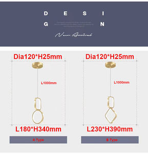 Salle à manger de luxe au milieu du siècle <span class=keywords><strong>lustre</strong></span> treillis métallique en métal moderne petite décoration postmoderne chaîne en aluminium gland lustres - Product Image 2