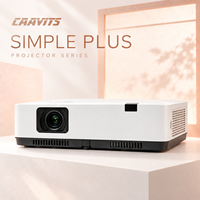CAAVITS 3800 4500 Lumen Simple Plus 3LCD Lampen-Projektoren für Konferenzen, Business, Bildung, Mehrfachauflösung, OEM-Fabrik