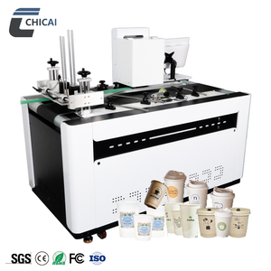 Impresora de Inyección de Tinta Digital Multifunción de Alta Velocidad y Totalmente Automática Chicai para Impresión de Vasos de Papel y Abanicos - Product Image 2
