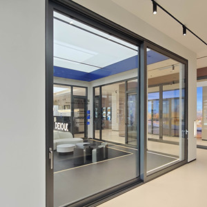 Deioux Aluminum Door Patio Australian AS2047 Double Glazed <b>Sliding</b> Door Villa Exterior Balcony Stacker <b>Sliding</b> Glass Door - Product Image 1