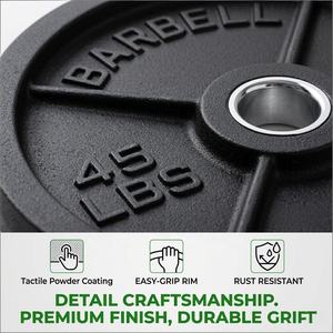 VIGFIT - Équipement de musculation en gros - Plaques de <span class=keywords><strong>poids</strong></span> en fonte standard pour haltères - Plaques de musculation pour la musculation - <span class=keywords><strong>Poids</strong></span> <span class=keywords><strong>20</strong></span> <span class=keywords><strong>kg</strong></span> - Product Image 4