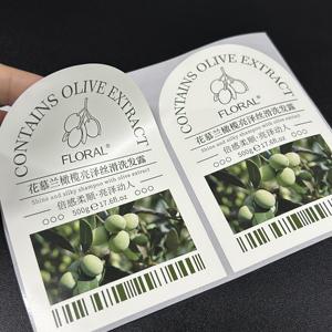 Pegatina de Gel de <span class=keywords><strong>Ducha</strong></span> Impermeable, Pegatina Adhesiva para Botella de Champú de Plástico, Aceite PARA EL Cabello, Etiqueta Privada, Botellas de Plástico, Etiqueta de Champú - Product Image 3