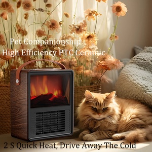 Calentador Infrarrojo PTC Portátil de 1200W, Mini Ventilador Eléctrico USB para Calefacción de Invierno en Casa, Baño, Dormitorio o Auto/RV - Product Image 3