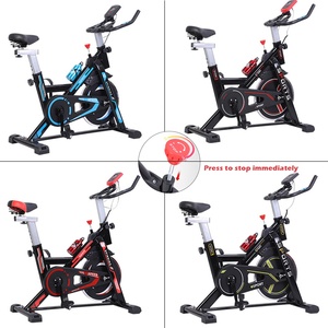 Bicicleta <span class=keywords><strong>de</strong></span> <span class=keywords><strong>Spinning</strong></span> Comercial VIGFIT con Volante <span class=keywords><strong>de</strong></span> Inercia <span class=keywords><strong>de</strong></span> 15 kg y Manillar y Asiento Ajustables para Gimnasio, Bicicleta <span class=keywords><strong>de</strong></span> Ejercicio Profesional - Product Image 6