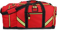 Sac de protection pour pompiers Lightning X Firefighter Premium 3XL avec fermeture à glissière - Rouge sans logo (personnalisable)