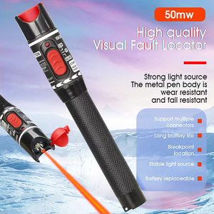 Sợi quang hình ảnh lỗi định vị 10mW/20mW/30mW sợi cáp quang Tester FC/SC/ST kết nối ánh sáng laser màu đỏ Bút loại VFL - Product Image 2
