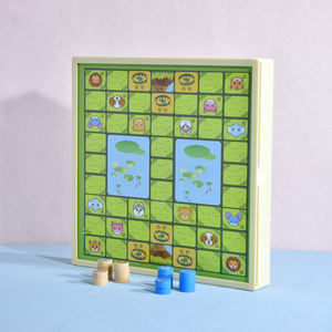 Juego de Mesa de Madera Personalizado y Duradero, Diseño OEM, Ajedrez de Animales, Fabricante Chino, para Familia y Equipo - Product Image 2